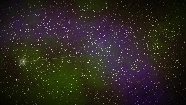 shooting star sky light night cosmos background