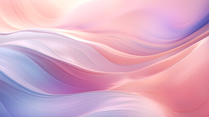 Fototapeta premium Ruhige abstrakte Wellen in Pastellfarben