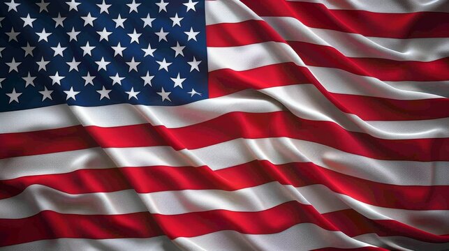 Representation of the american flag for us national loyalty day celebration