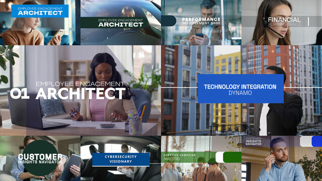 Business Horizon | 10 Motion Titles with Control Panels