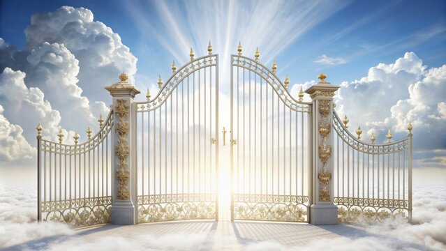 Pearly Gates in the Clouds