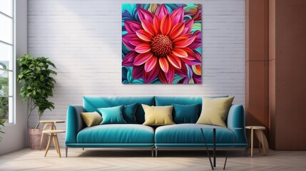 modern living room interior