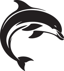 Modern Marine Marvels Vector Dolphins