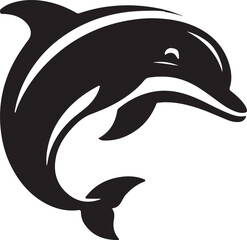 Modern Marine Marvels Vector Dolphins