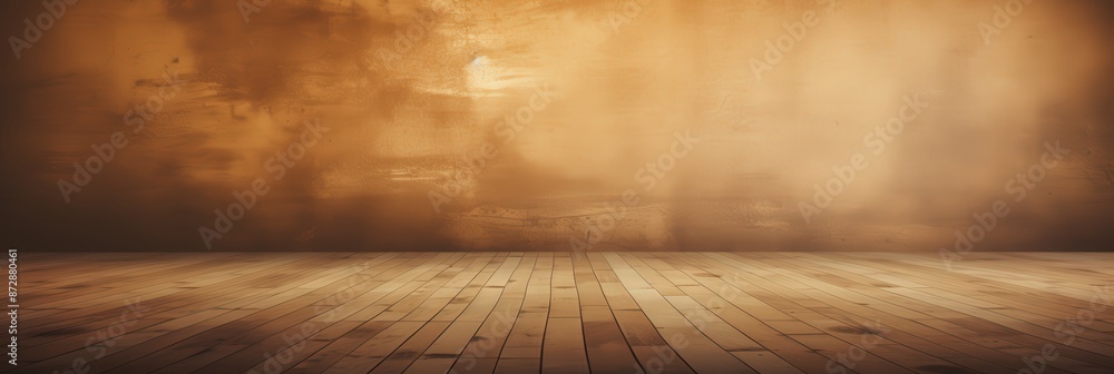 Canvas Prints wooden floor and wall background