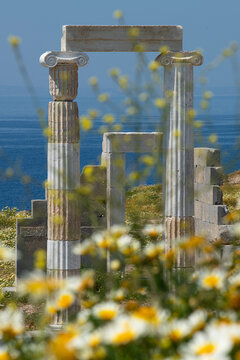 Knidos Ancient City in Datca Peninsula.
Column ruins of Knidos Ancient City in Dat&ccedil;a (Datca), Muğla, Turkey.
Beautiful Bay near Knidos Ancient City in Datca Peninsula.