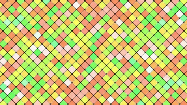 square mosaic pattern loop motion graphic background