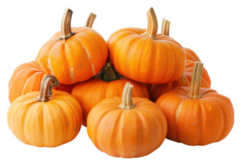 PNG Stack of pumpkins vegetable produce plant.