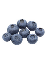 blueberries isolated on Transparent background