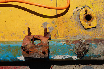 Detail Schiffswrack, Chile