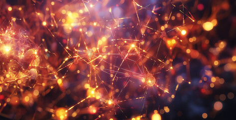 A interconnected quantum nodes secure and instantaneous communication across long distances