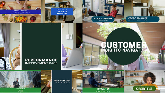 Corporate Flair | 10 Motion Titles with Control Panels
