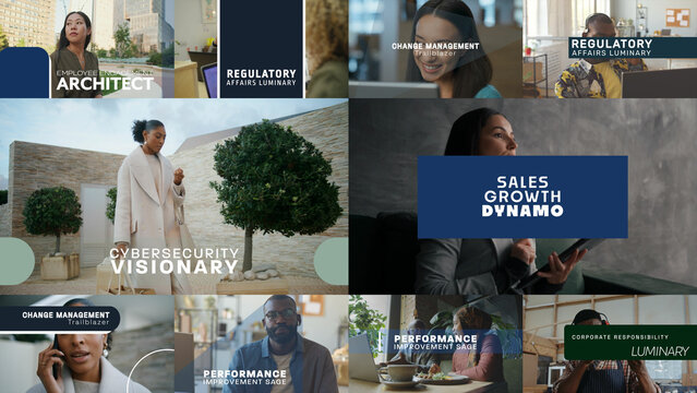 Corporate Influence | 10 Motion Titles with Control Panels