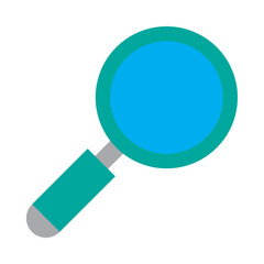 search Vector Flat Icon Design