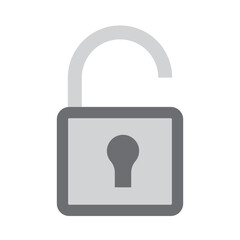 unlock Vector Flat Icon Design