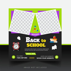 Gym, fitness, and sports social media post template design . Usable for social media, banner, and website.	