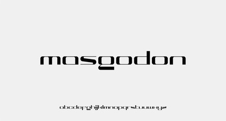 MODERN FUTURISTIC ELEGANT LUXURY FONT TYPE TYPEFACE