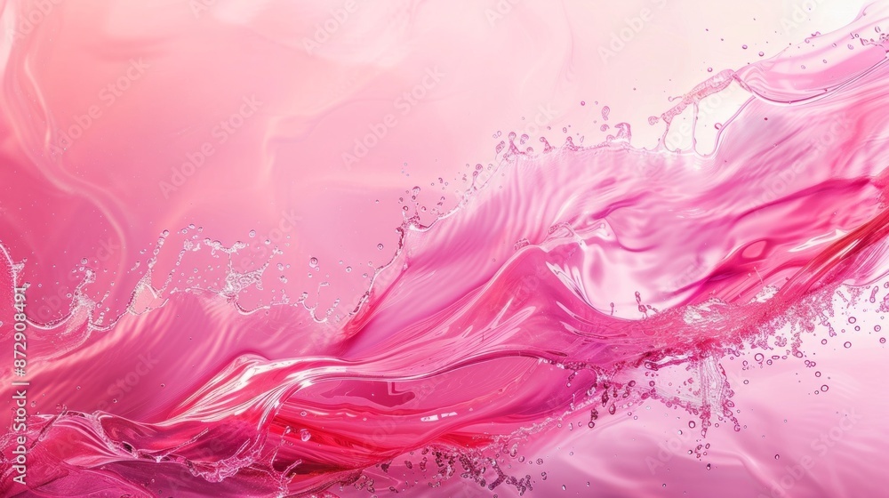 Poster elegant and serene abstract pink wallpaper with soft gradient and subtle textures for modern and sty