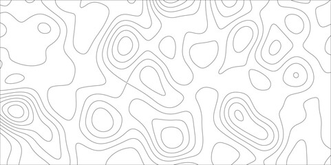 Abstract pattern with lines topographic map background. Ocean topographic line map with curvy wave isolines vector illustration. contour topographic map. Cartography texture abstract banner use..