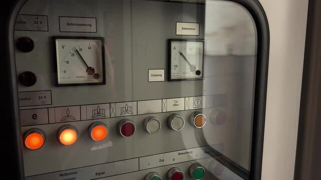 switch box in train waggon