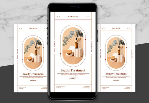 Brown Beauty Social Media Story