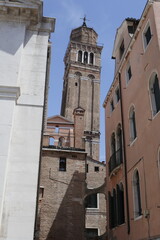 historic windows in Venetian buildings