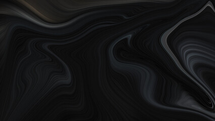 4K abstract, dark, holographic, iridescent neon background with a fluid, glassy, curving wave in motion. For banners, backdrops, wallpapers, and covers, use a gradient design element.