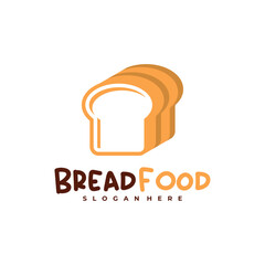 Bread Food logo vector template, Creative Bread logo design concepts