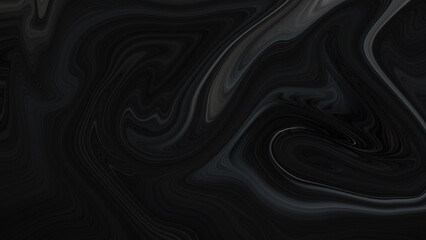 4K abstract, dark, holographic, iridescent neon background with a fluid, glassy, curving wave in motion. For banners, backdrops, wallpapers, and covers, use a gradient design element.