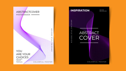 Creative Brochure Layout. Isolated Flyer Design. Set of poster Template. Business Presentation. Book Cover. Banner, branding, card, Flyer. Advertising. Leaflet. Newsletter. Catalog. Handbill