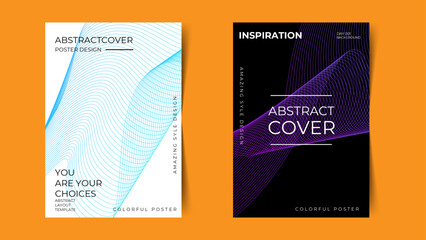 Creative Brochure Layout. Isolated Flyer Design. Set of poster Template. Business Presentation. Book Cover. Banner, branding, card, Flyer. Advertising. Leaflet. Newsletter. Catalog. Handbill