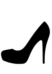 High Heel SVG, Shoes SVG, Woman SVG, Stiletto heels SVG, Fashion SVG, High Heel Silhouette, High Heel Vector, Clipart, Cut file for Cricut SVG, JPG, PNG