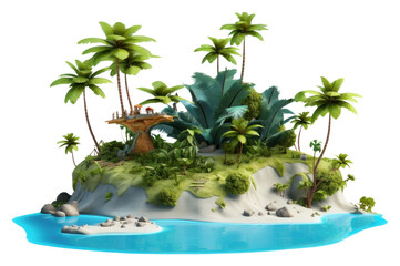 Obraz premium PNG Land outdoors nature island.