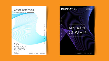 Creative Brochure Layout. Isolated Flyer Design. Set of poster Template. Business Presentation. Book Cover. Banner, branding, card, Flyer. Advertising. Leaflet. Newsletter. Catalog. Handbill