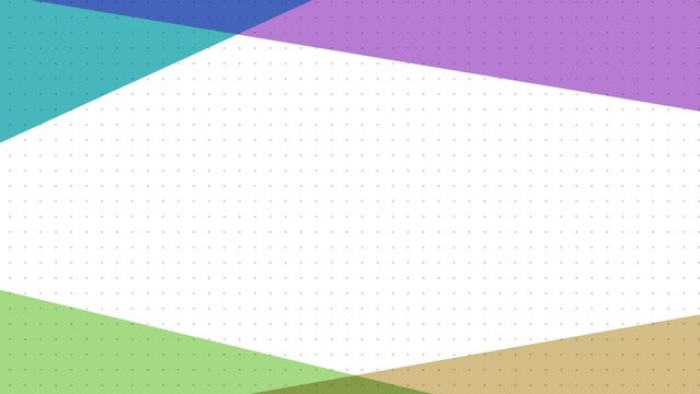 simple shape geometric frame background loop