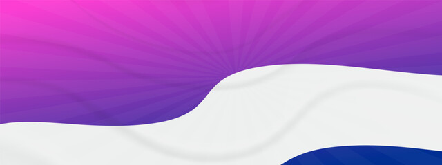 Abstract orange colorful banner background. Color gradient abstract background with dynamic wave line effect. Vector abstract graphic design banner pattern background web template.