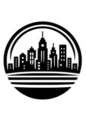 Fototapeta premium City SVG, Tower SVG, Town SVG, City Landscape, Building SVG, Skyscraper SVG, Big City, City Silhouette, Night City SVG, City Vector, City Clipart, Cut file for Cricut SVG, JPG, PNG