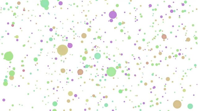 geometric abstract pop rotate dot particle background