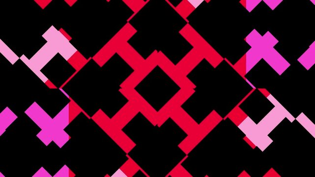 abstract geometric line design animation background