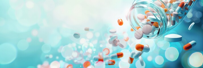 Transparent bubbles with soft blue and pink hues floating in the air.