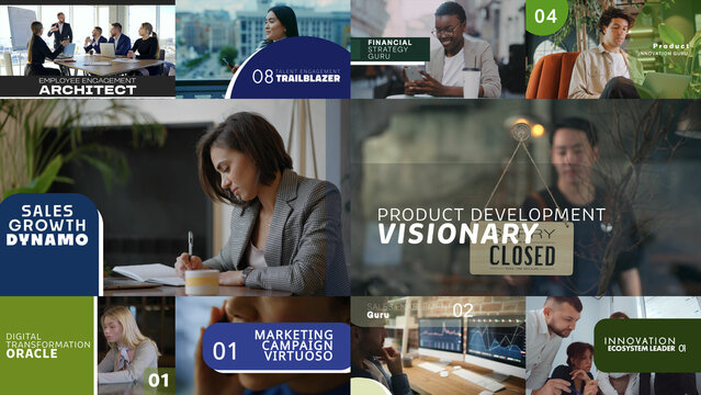 Enterprise Pathways | 10 Motion Titles with Control Panels