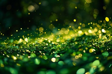 Obraz premium Green leaf background with a black background, Closeup green leaves background, Overlay fresh leaf pattern, Natural foliage textured, AI generated