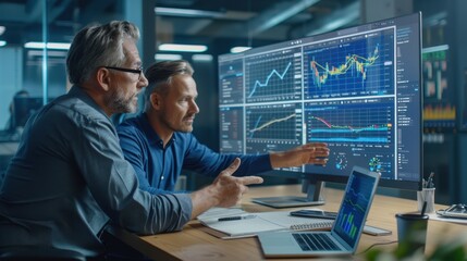 The professionals analysing data