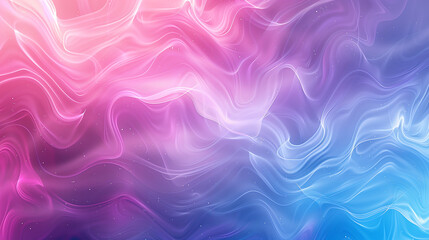 Fototapeta premium abstract background with waves of pink and blue colors, beautiful wallpaper for design