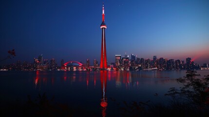 Fototapeta premium Happy Canada Day . Celebrating Canadian Day