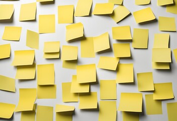 yellow sticky notes background