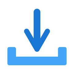 Download icon flat icon