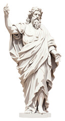 Obraz premium PNG God statue sculpture art.