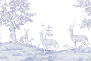PNG Deers outdoors nature mammal.