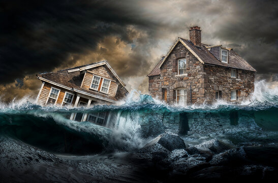 Parable of the wise and foolish builders. House constructed on the sand vs house constructed on a rock. Gospel of Matthew. Hearing Jesus' teachings and putting them into practice.